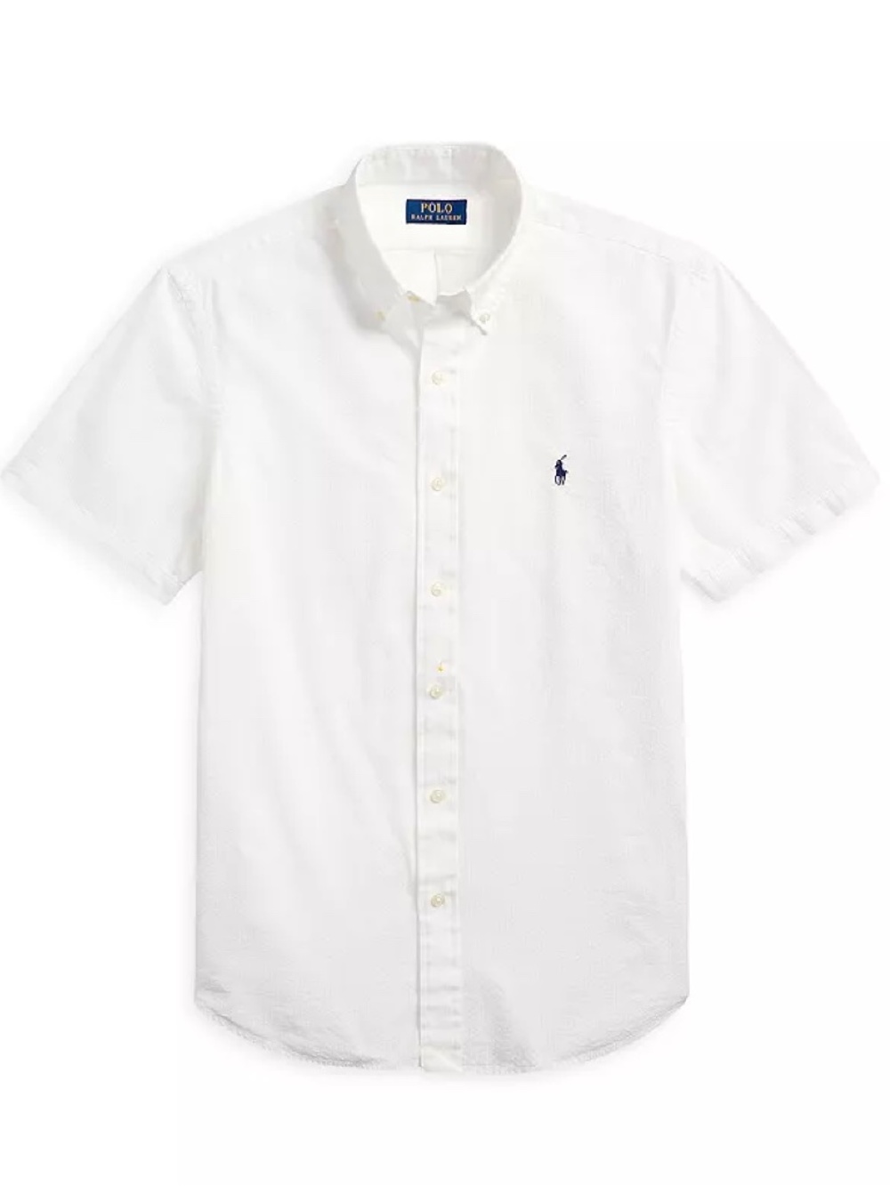 RALPH LAUREN POLO Short Sleeve Shirt in White (SMALL SLIM)(LIKE NEW) $150 MSRP
